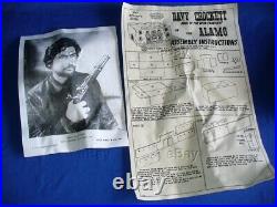 VINTAGE MARX PLAYSET WALT DISNEY DAVY CROCKETT AT THE ALAMO 1950's MISSION TOYS