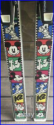 VINTAGE RARE 1987 Walt Disney K2 ROSSIGNOL SKIS Limited Edition L@@K
