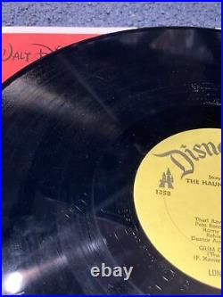 VINTAGE Walt Disney Trick or Treat (The Haunted Mansion) Vinyl Record 1974