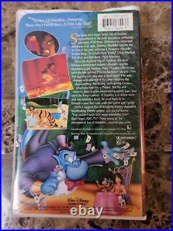 VINTAGE Walt Disney's Classic Aladdin Black Diamond VHS
