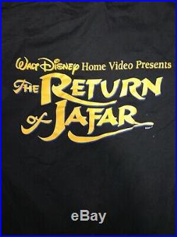 VTG 1994 Aladdin 2 The Return Of Jafar Walt Disney Movie Promo Shirt Size XL