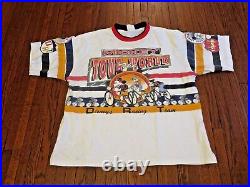 VTG 70's 80's 90's Walt Disney Racing Team Mickey Mouse T-Shirt sz L