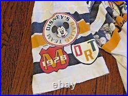 VTG 70's 80's 90's Walt Disney Racing Team Mickey Mouse T-Shirt sz L