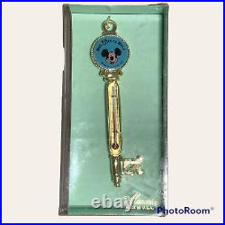 VTG Mickey Mouse Head Walt Disney World Souvenir Key Thermometer Rare