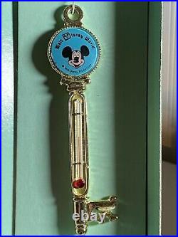 VTG Mickey Mouse Head Walt Disney World Souvenir Key Thermometer Rare