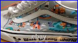 Vans Old Skool Disney 50th Walt Disney World Map Shoes Size M 6 W 7.5 New W Box
