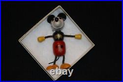 Vintage 1930s 4 Wooden Mickey Mouse Flex Walt Disney Corp