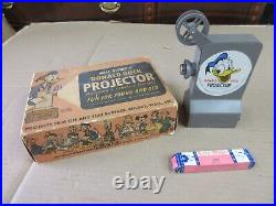 Vintage 1950s Walt Disney's Donald Duck Auto Magic Projector Model No 499