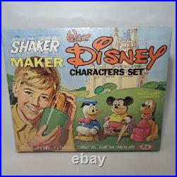 Vintage 1972 Ideal Shaker Maker Walt Disney Characters Set 1970's Toy