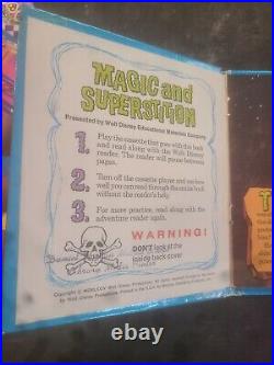 Vintage 1973 Walt Disney Educational Book magic and superstition witches, magic