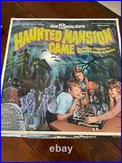 Vintage 1975 Lakeside Walt Disney Haunted Mansion Board Game Incomplete