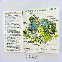 Vintage 1976 Your Complete Guide to Walt Disney World Brochure Map RARE