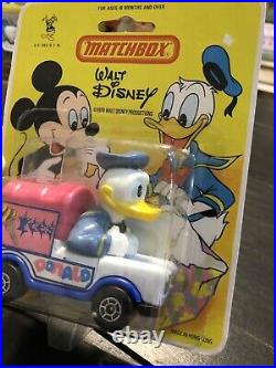 Vintage 1979 Matchbox Lesney Walt Disney Series Die-Cast Cars Lot of 6