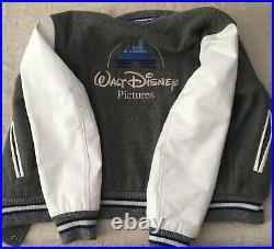 Vintage 1990's Cast Member Walt Disney Pictures Leather/Wool Letterman Jacket