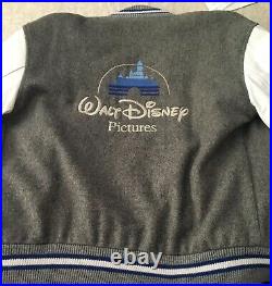 Vintage 1990's Cast Member Walt Disney Pictures Leather/Wool Letterman Jacket