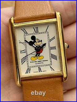 Vintage 1990s Mens Mickey Mouse Original Walt Disney Company! Tank Case