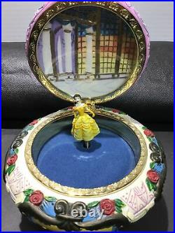 Vintage 1991 Walt Disney Beauty And The Beast Belle Music Box Teapot Rare
