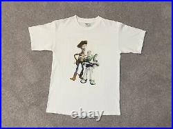 Vintage 1995 Toy Story Shirt Size L Walt Disney Pixar T-Shirt Made In USA