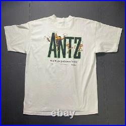 Vintage 1998 Dream Works Walt Disney Antz Movie Pepsi Promo Graphic T Shirt