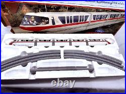Vintage 1999 Walt Disney World Monorail and Track Red Train Works Christmas Tree