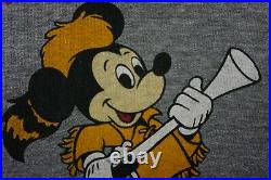 Vintage 80's Disney Fort Wilderness sweatshirt tagged XL Mickey Mouse