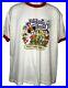 Vintage 80s Disney Fantasy Land Ringer T Shirt Walt Disney World 1983 Tee XLarge