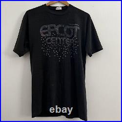 Vintage 80s Distressed Paper Thin Walt Disney World Epcot Center T Shirt 1982