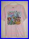 Vintage 90''s Walt Disney World Magic Kindgom Pink T Shirt Size Medium