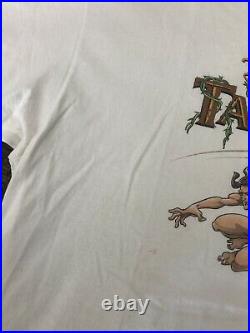 Vintage 90s Disney Tarzan Movie Promo T Shirt XL Disney Cartoon Wall E Up