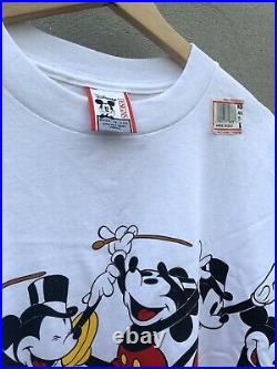 Vintage 90s Walt Disney Studios Mickey Mouse MGM Designs T Shirt (Rare)4XL