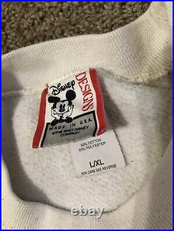 Vintage 90s Walt Disney World Sweatshirt Circle of Life Lion King Mens Sz L/XL