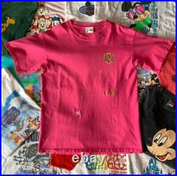 Vintage 90s Walt Disney World Villains Embroidered T Shirt Large