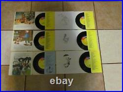 Vintage Dejay Swinger Record Player Sp5 Huge Lot 45 33 1/3 Walt Disney