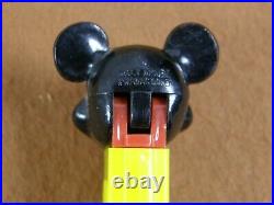 Vintage Diecut Pez Mickey Mouse-no feet- Minnie Mouse cutout side Walt Disney