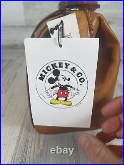 Vintage Disney Doctors Bag/Purse Mickey & Co. Leather Walt Disney Gallery