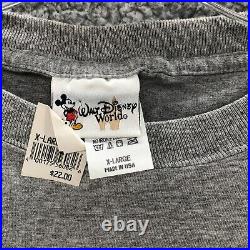 Vintage Disney Shirt Mens Extra Large Countdown To Extinction Mickey Mouse NWT