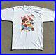 Vintage Disney T Shirt Mickey Mouse and Minnie Best Lovers 1980s Size L White