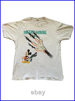 Vintage Disney Villains Runaway Brain Evil Mickey Mouse Shirt 22 in by 30 in