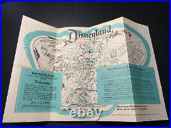 Vintage Disneyland Park Entry Pamphlets 1955-1965 Brochure 10 Total Rare Disney
