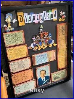 Vintage Disneyland Steamboat Railroad A-E With Large Ticket Book Walt Disney