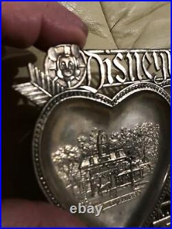 Vintage Disneyland Walt Disney Productions Train 1955 Castle Mickey Ashtray RARE