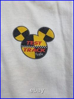Vintage Epcot Test Track 1999 T-Shirt Size XL Walt Disney World