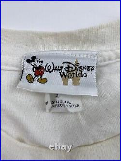 Vintage Epcot Test Track 1999 T-Shirt Size XL Walt Disney World