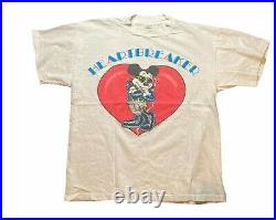 Vintage Greaser Mickey Mouse Heartbreaker The Walt Disney Company T Shirt LRG
