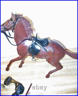 Vintage Johnny Tremain w Horse & Accessories Marx & Co New York 1957 Walt Disney