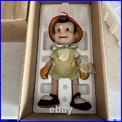 Vintage Knickerbocker Pinocchio Doll Walt Disney Toy Collectable Original Box