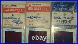 Vintage LOT OF 9 Walt Disney World GAF Pana-vue Slides New Orleans Fantasyland