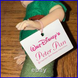Vintage Madame Alexander Walt Disney's 1410 Peter Pan 14 & 1110 Tinker Bell 9