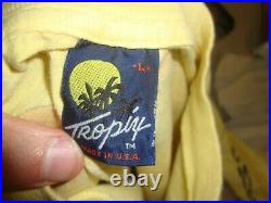 Vintage Mickey Mouse Walt Disney World Tropix Long Sleeve Surf T Shirt M