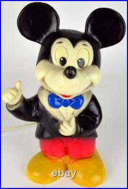 Vintage Micky Maus Lampe / Mickey Mouse lamp 37cm / 15 HEICO 1984